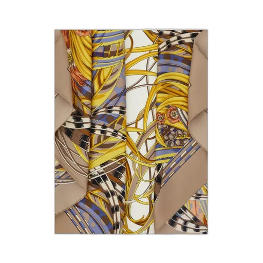 Ferragamo Rooster Print Scarf
