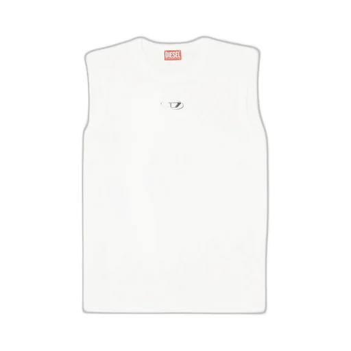 Diesel T-Bisco-Iod Metallic Oval D Tank Top