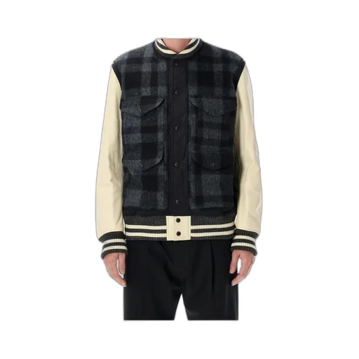 Junya Watanabe Checked Panelled Jacket