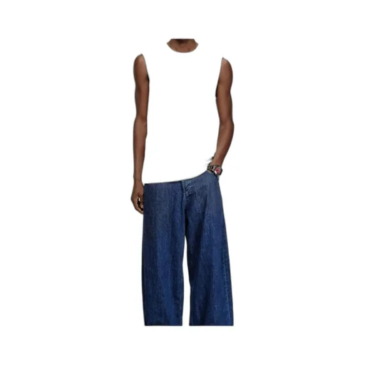 Diesel T-Bisco-Iod Metallic Oval D Tank Top