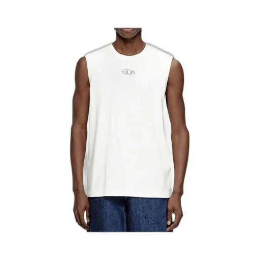 Diesel T-Bisco-Iod Metallic Oval D Tank Top