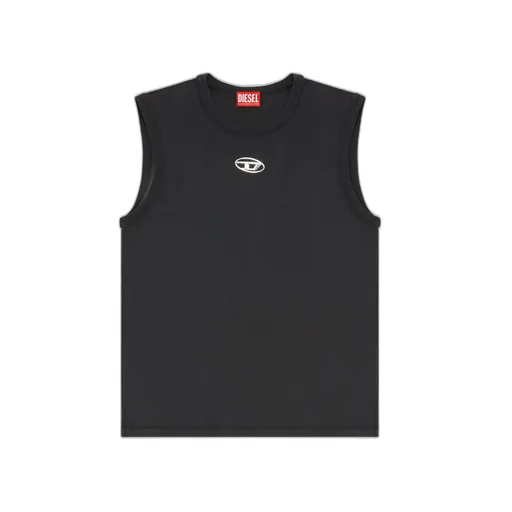 Diesel T-Bisco-Iod Metallic Oval D Tank Top