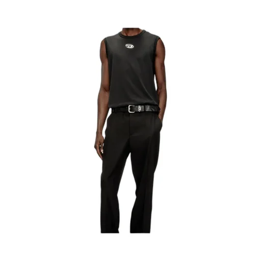 Diesel T-Bisco-Iod Metallic Oval D Tank Top