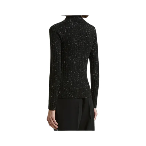 Peserico Glitter-Detaill Ribbed Jumper
