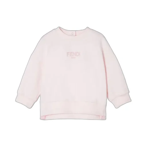 Fendi Kids Ff Logo Sweatshirt