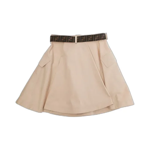 Fendi Kids Flared Mini Skirt