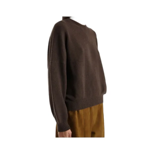 Khaite Crewneck Drop Shoulder Jumper