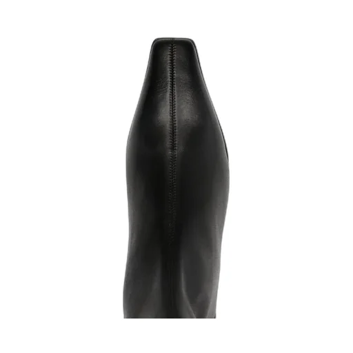 Khaite Pointed-Toe Ankle Boots
