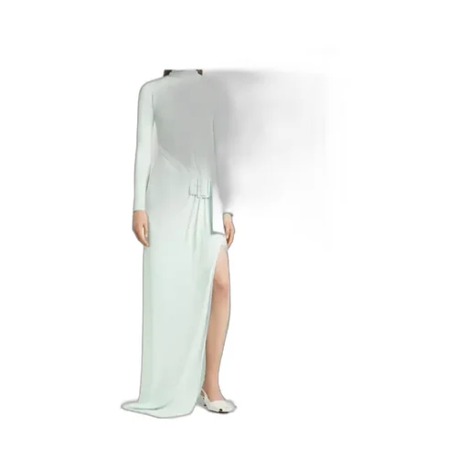 Buckled Long Dress