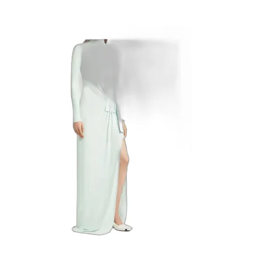 Buckled Long Dress