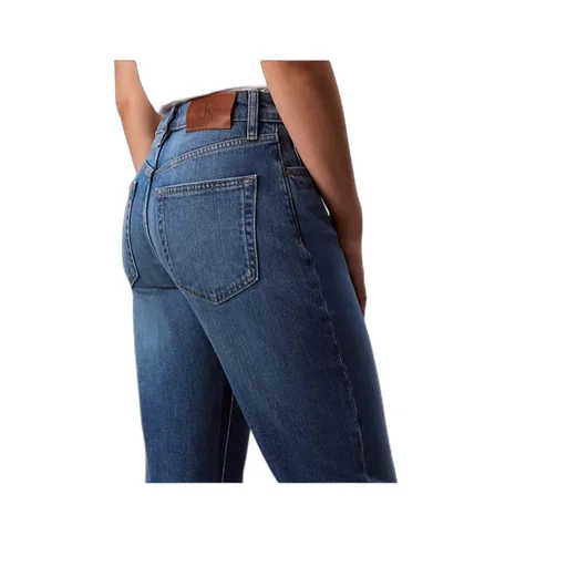 High Rise Straight Jeans