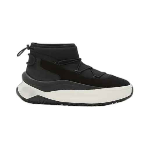 Lace-Up Platform Hi-Tops Sneakers