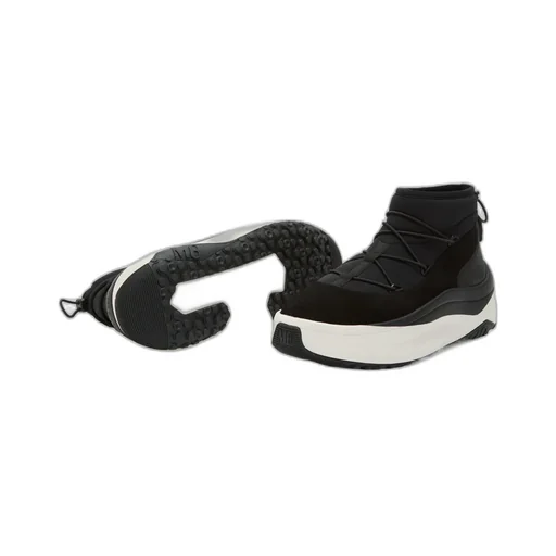 Lace-Up Platform Hi-Tops Sneakers