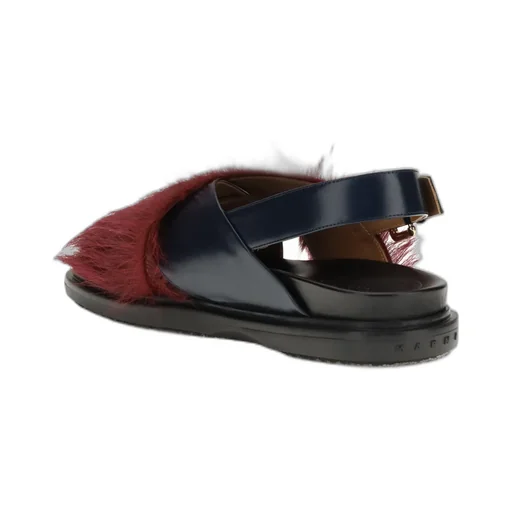 Marni Crossover Strap Fussbett Sandals