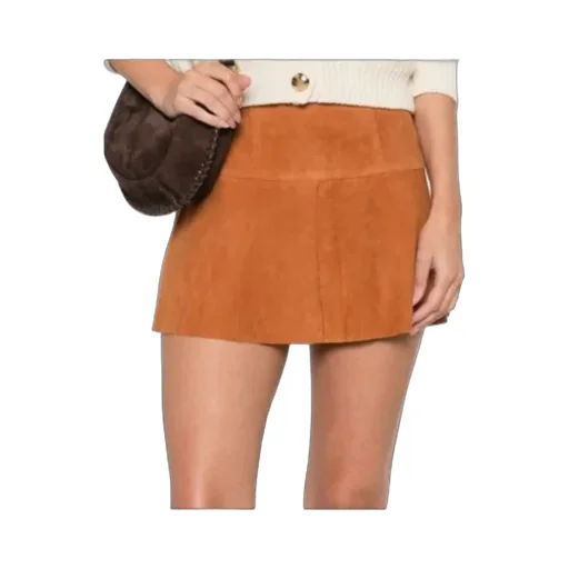 Back Zipper Skirt