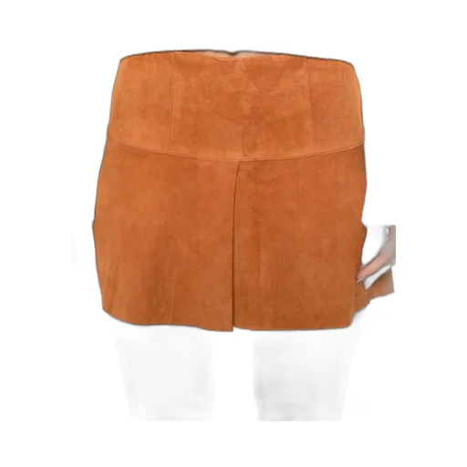 Back Zipper Skirt