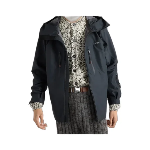 Prada Zip-Up Hooded Jacket