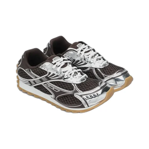 Bottega Veneta Orbit Lace-Up Sneakers