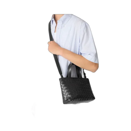 Mini Intrecciato Zipped Tote