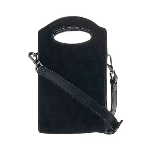 Twill Pattern Shoulder Bag