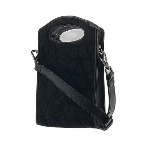 Twill Pattern Shoulder Bag