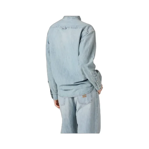 Miu Miu Button-Up Denim Shirt