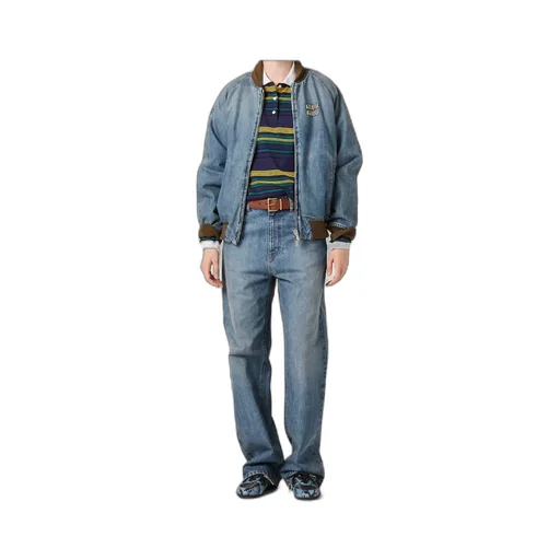 Miu Miu Wide Leg Denim Jeans