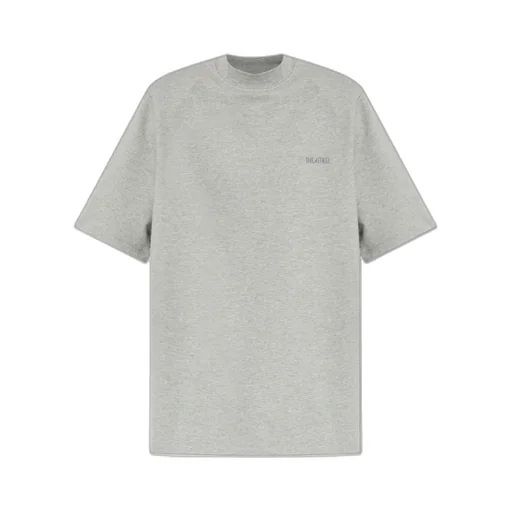The Attico Logo Embroidered Oversized T-Shirt