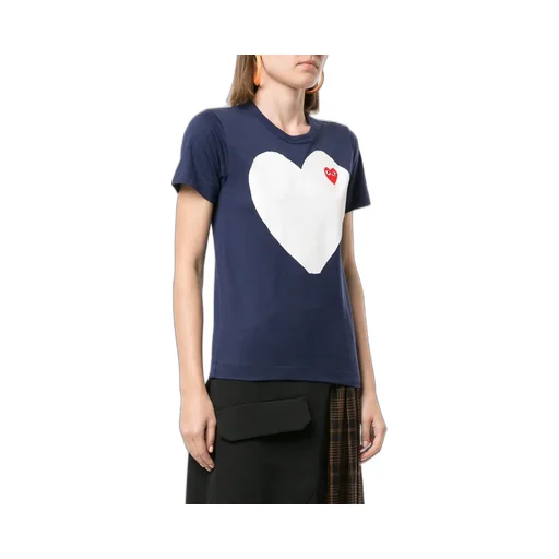 Logo-Patch Printed T-Shirt