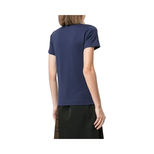 Logo-Patch Printed T-Shirt