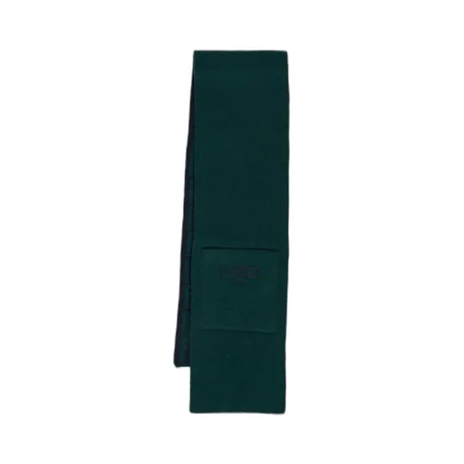Logo-Embroidered Scarf