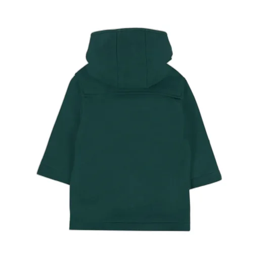 Hooded Buttoned Coat
