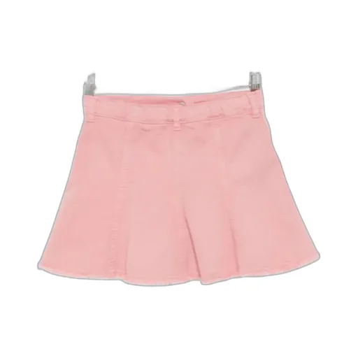 Frayed-Hem Skirt