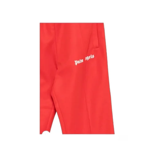 Palm Angels Kids Logo Printed Jersey Sweat Pants