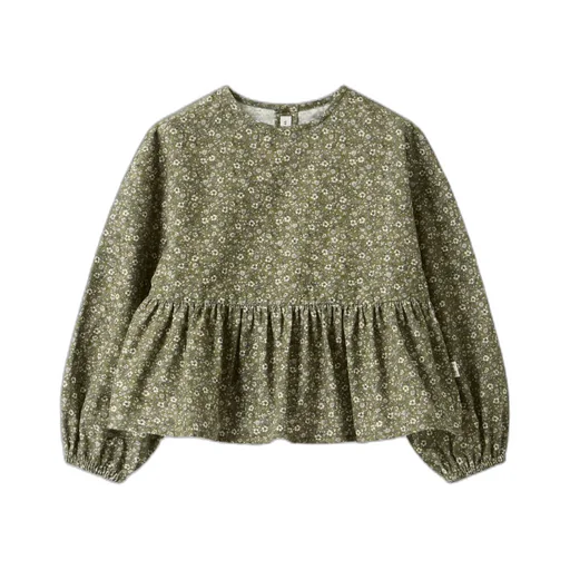Floral Velvet Blouse