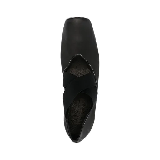 Cross-Strap Ballerinas