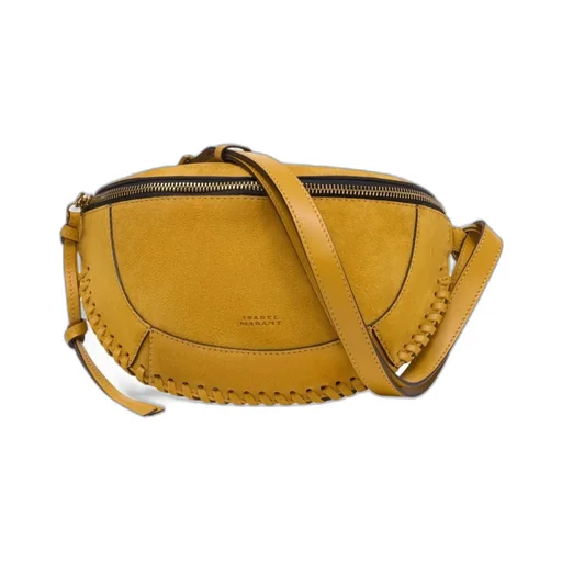Skano Ga Shoulder Bag - Isabel Marant - Leather - Yellow