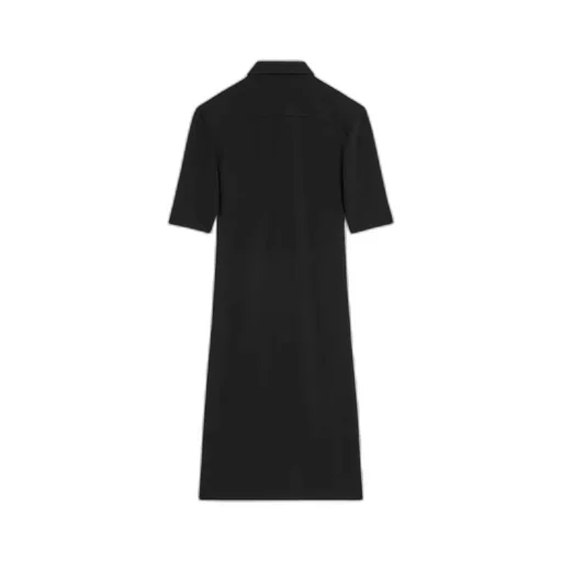 Shirt Dress In Viscose Jersey