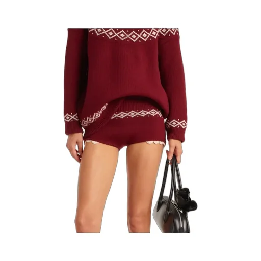 Crochet Wool Shorts