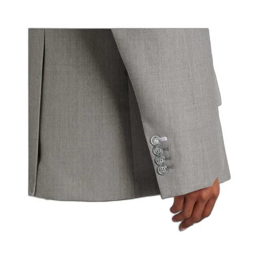 Single-Breasted Virgin Wool Blazer