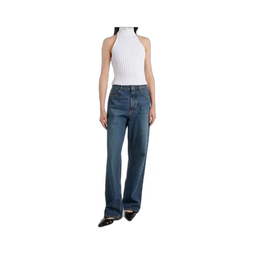Low-Rise Straight Jeans