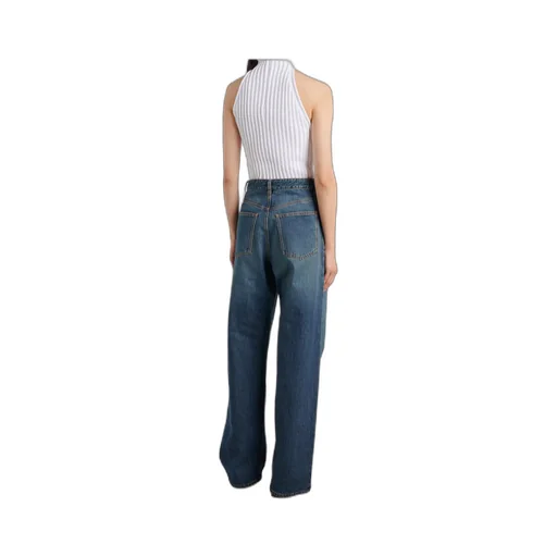 Low-Rise Straight Jeans