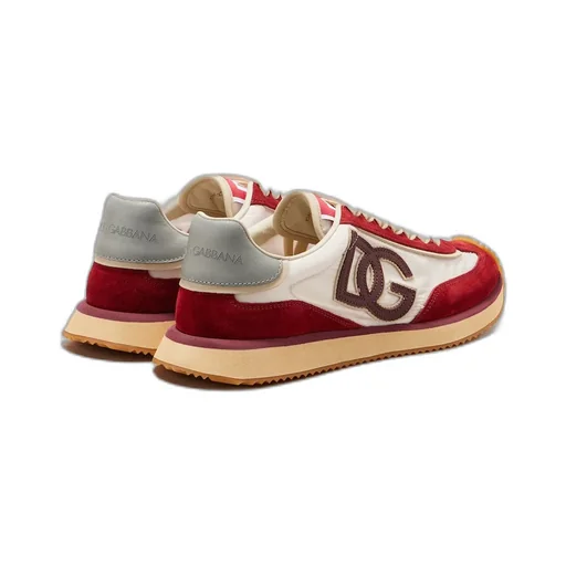 Dg Cushion Suede-Trimmed Sneakers