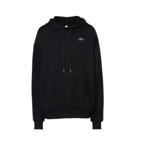 Hoodie With Looped Fabric