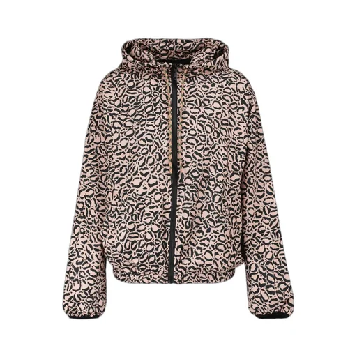 Drawstring Hooded Casual Jacket