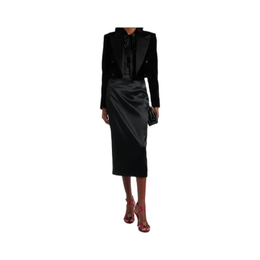 Long-Sleeved Suit Jacket