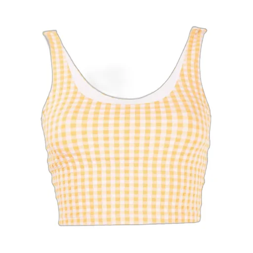 Gingham Crop Top