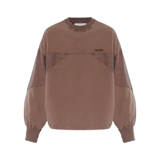 The Attico Logo Embroidered Crewneck Sweatshirt