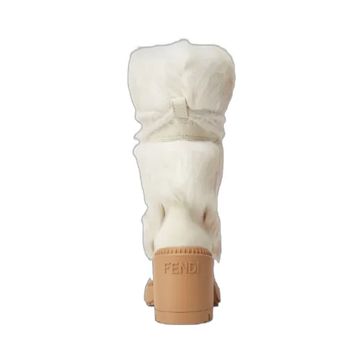 Fendi Apres Chic Lace-Up Boots