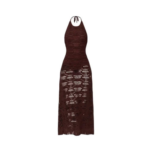 Etro Crochet Effect Long Dress
